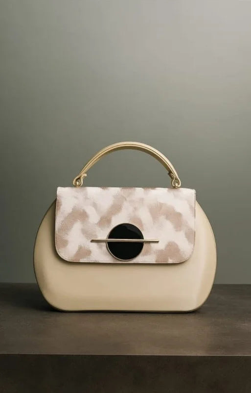 Hand Bag (Creamy Waffle)
